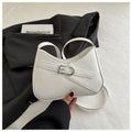 French Retro Shoulder Bag with Adjustable Strap