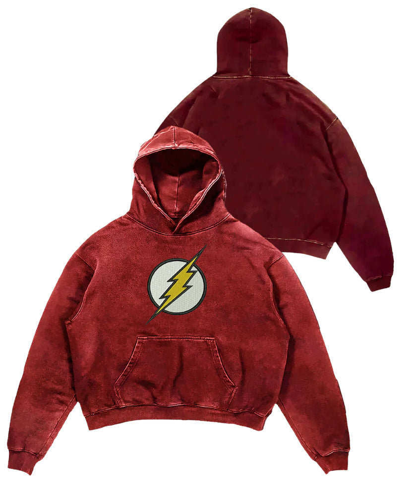 Mens Digital Print Hooded Shirt