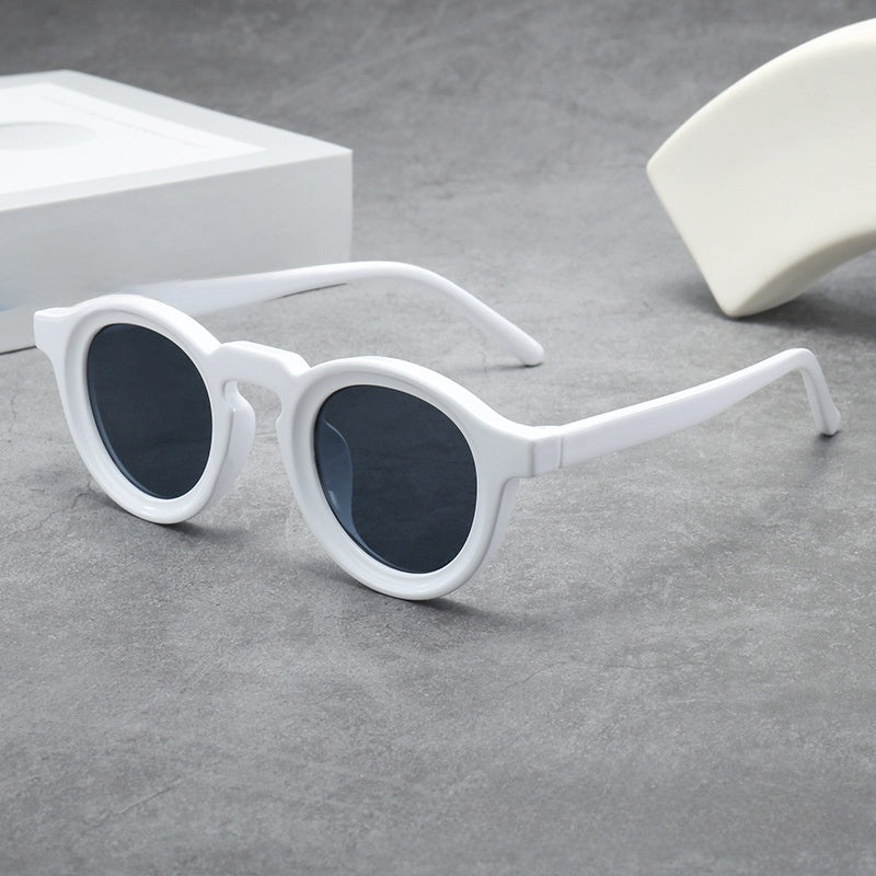 Retro Round UV Protection Sunglasses