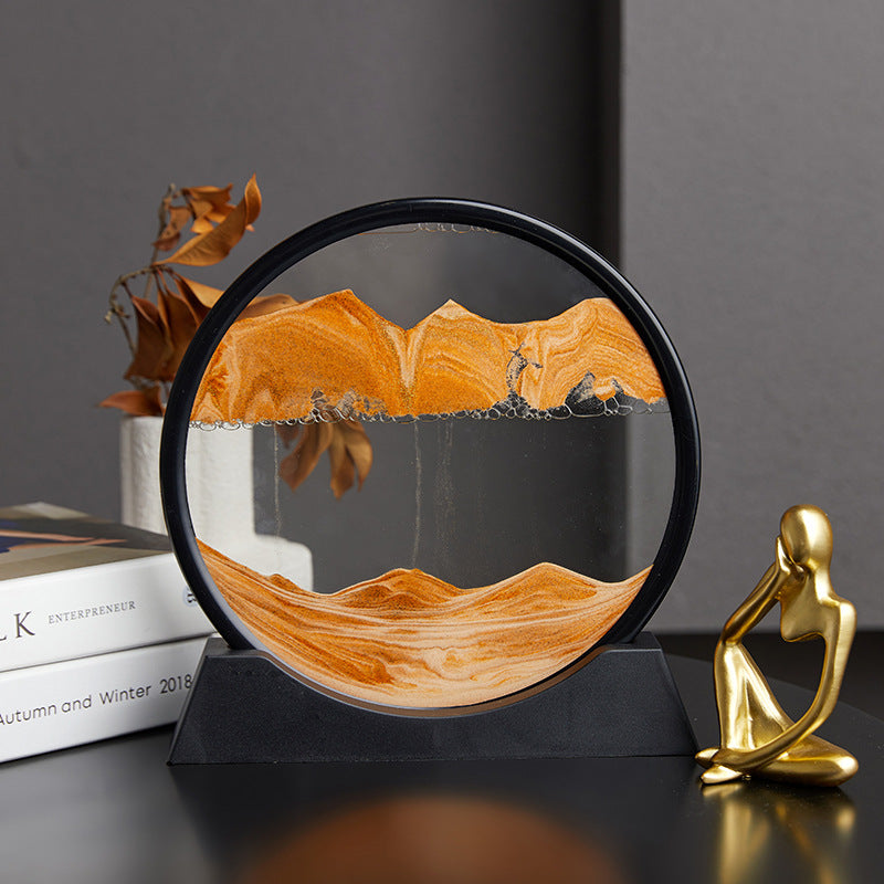 3D Flowing Sand Landscape Art Painting