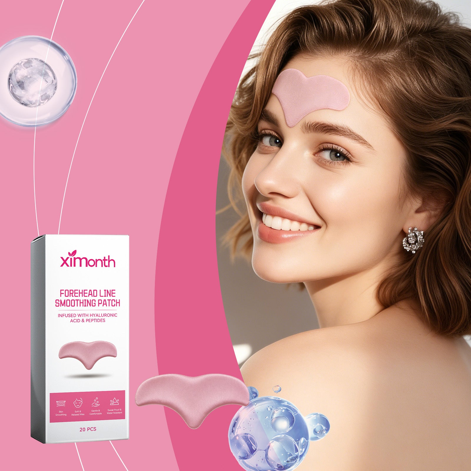 Forehead Care Patch | Gentle Tender Care for Smoother & Firmer Forehead Skin