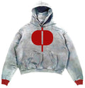 Mens Digital Print Hooded Shirt
