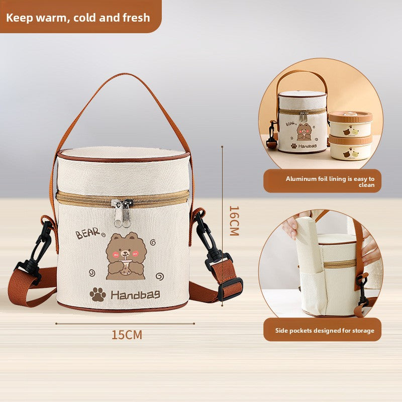 Insulated Lunch Box Soup Thermos Portable Meal Container