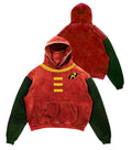 Mens Digital Print Hooded Shirt