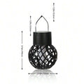 Solar Powered Flame Effect Hanging Light