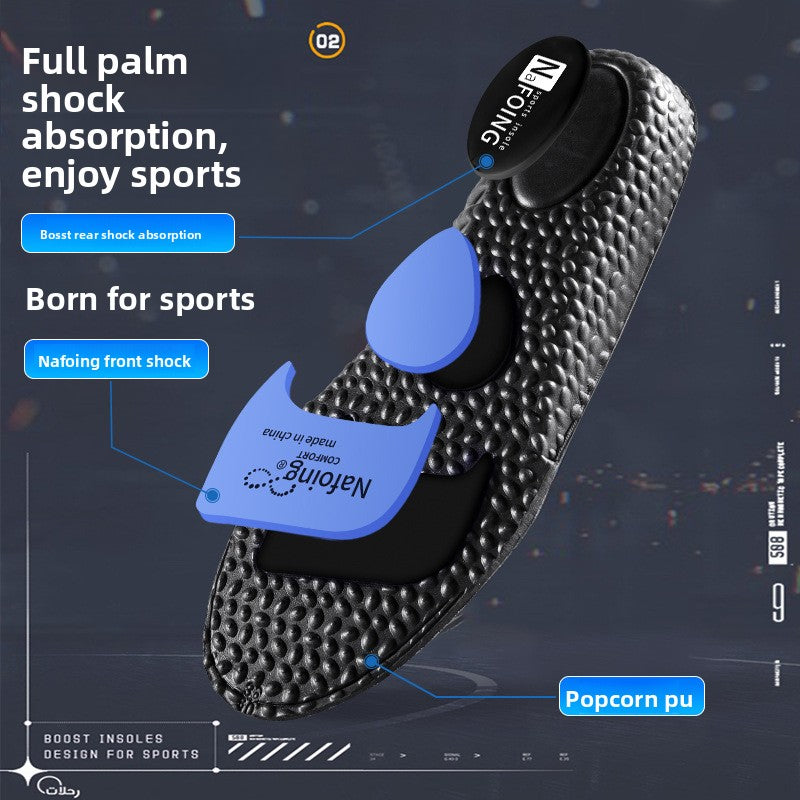 Breathable and Shock-Absorbing Insoles for Men and Women