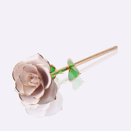 Paint rose real gold simulation rose gift box Valentine's Day gift Christmas gift wholesale