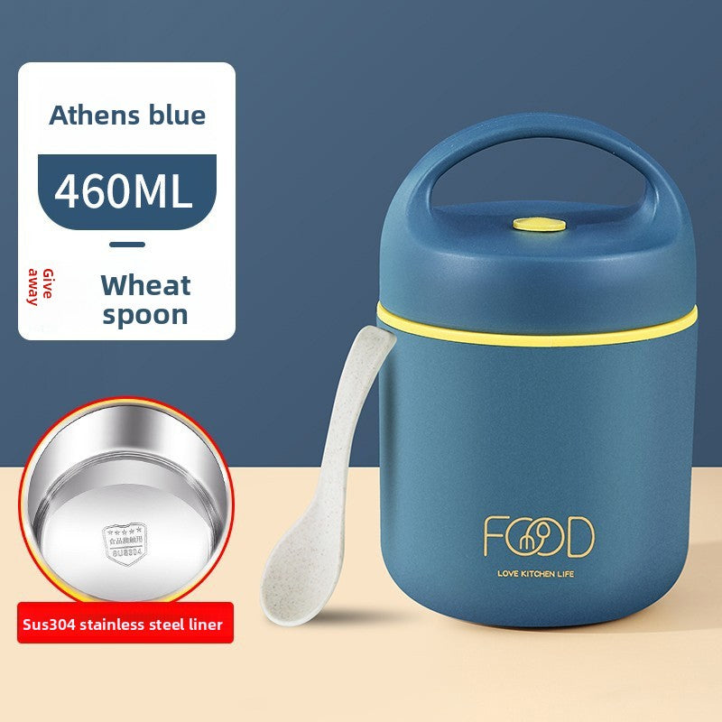 Insulated Lunch Box Soup Thermos Portable Meal Container