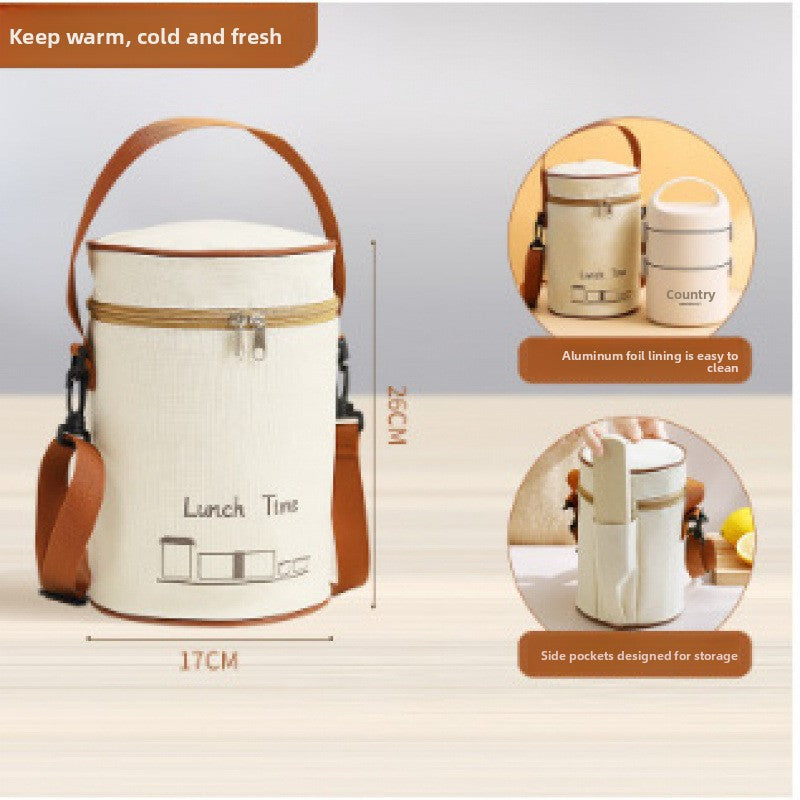 Insulated Lunch Box Soup Thermos Portable Meal Container