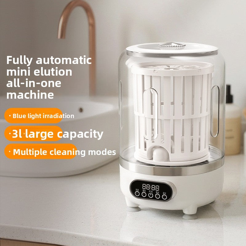 Mini Turbine Washing Machine for Underwear and Socks