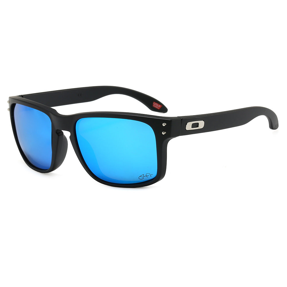 Polarized Square Frame Sunglasses