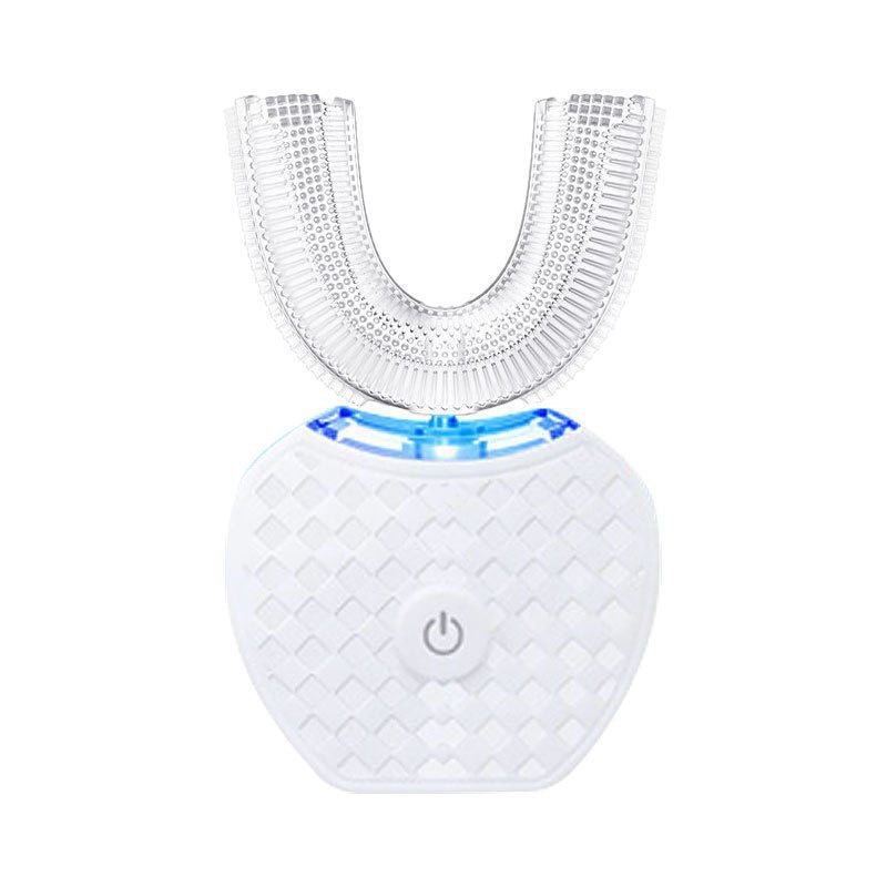 Rechargeable Electric Toothbrush with Ultrasonic Cleaning
