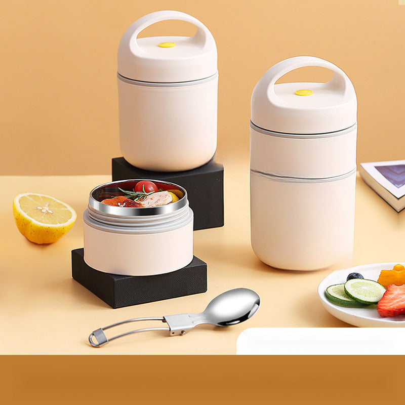 Insulated Lunch Box Soup Thermos Portable Meal Container