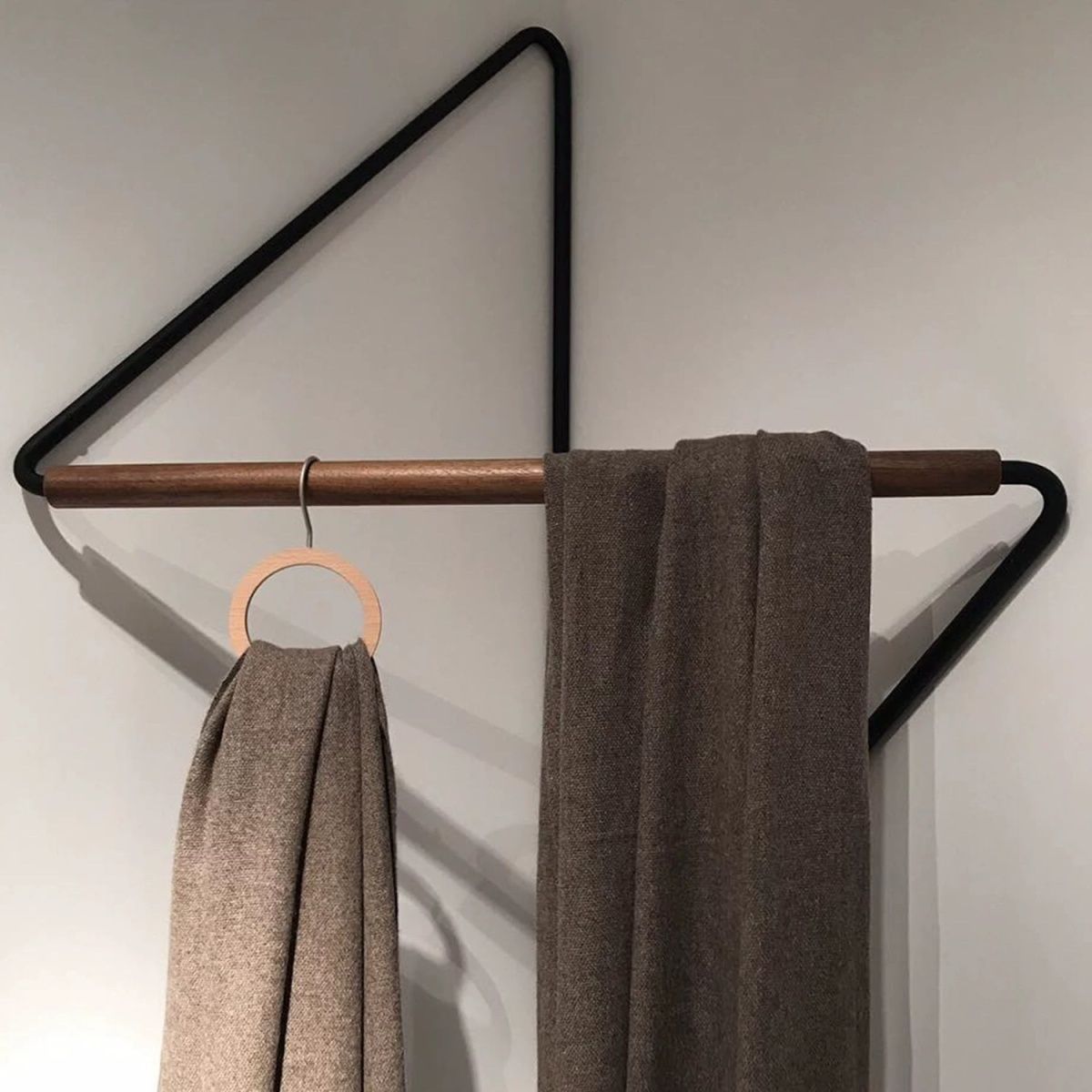 Nordic Corner Wall Mounted Coat Rack