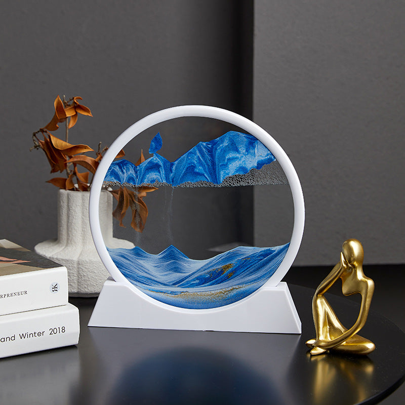 3D Flowing Sand Landscape Art Painting