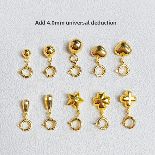 18K Gold Jewelry Connector Clasps