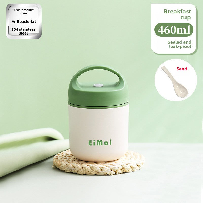 Insulated Lunch Box Soup Thermos Portable Meal Container