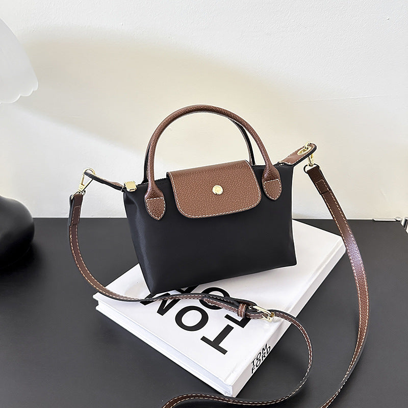 Nylon dumpling bag is a versatile single-shoulder crossbody handbag