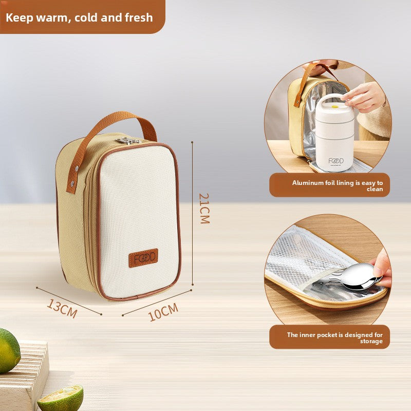 Insulated Lunch Box Soup Thermos Portable Meal Container