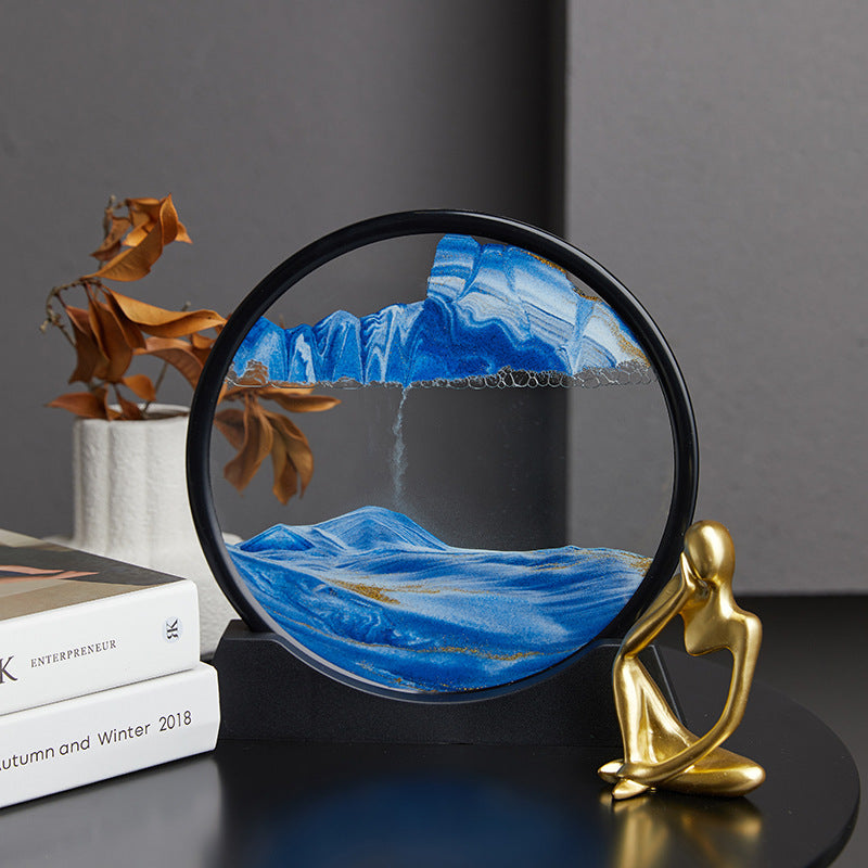 3D Flowing Sand Landscape Art Painting