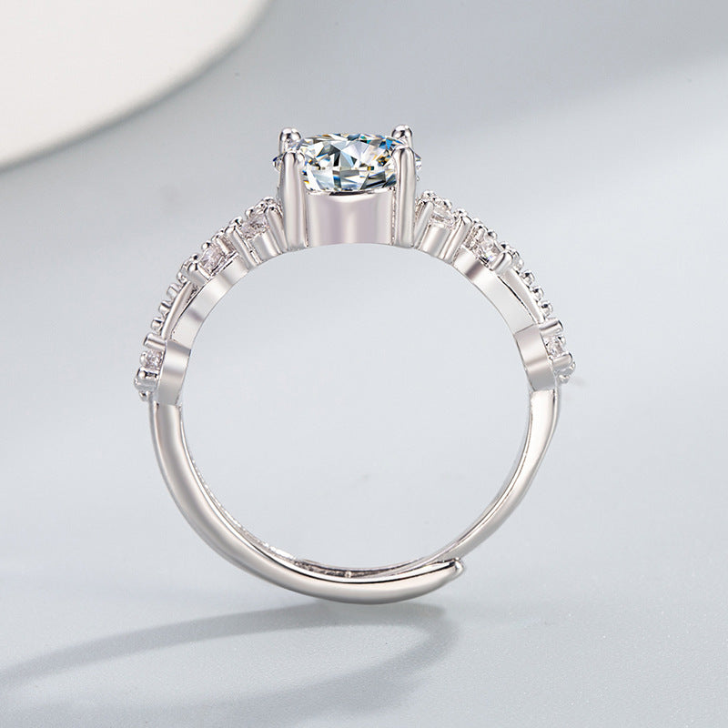 Adjustable Crown Ring for Women