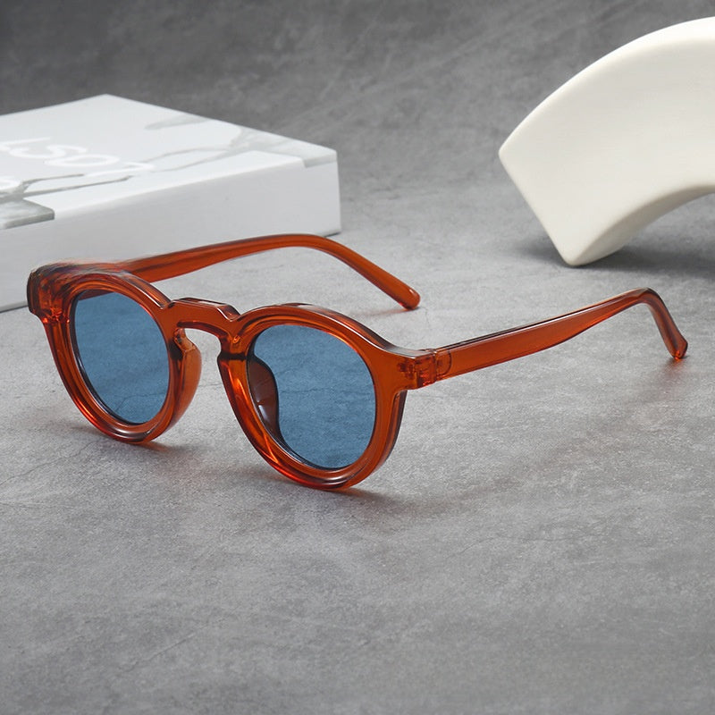 Retro Round UV Protection Sunglasses