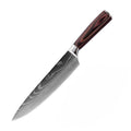 Steel Kitchen Knife Set with Wood Handle